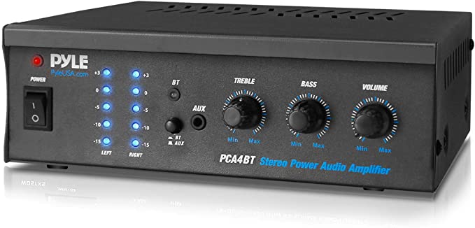 Pyle PCA4BT Bluetooth Audio Speaker Power Amplifier