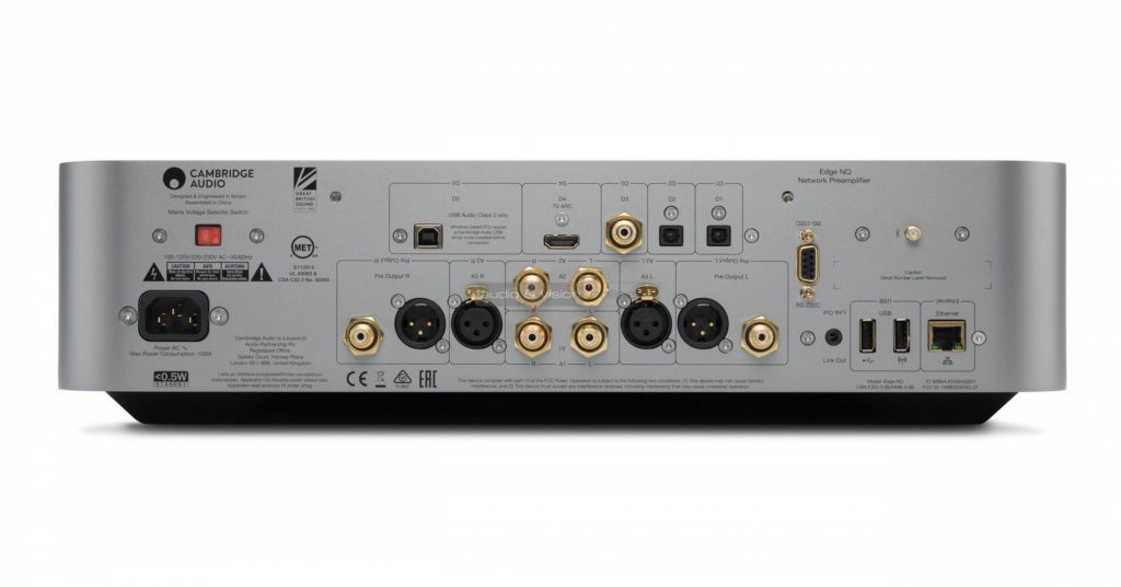 pre-amplificador-cambridge-audio-edge-nq back panel