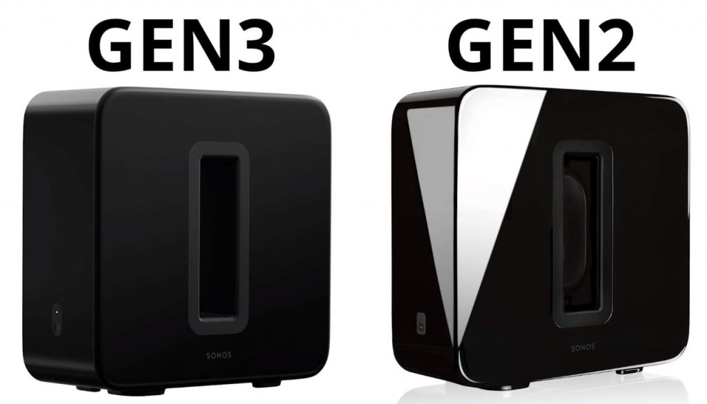 sonos sub gen3 vs gen2