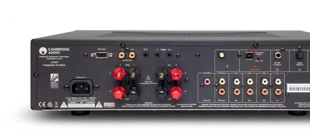 Cambridge audio cxa61 integrated amplifier