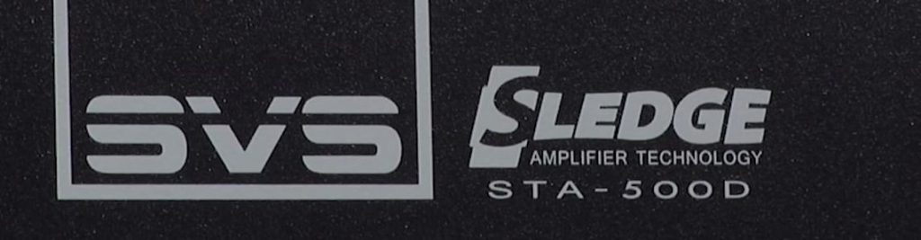 svs sb2000 subwoofer sledge sta-500d amplifier