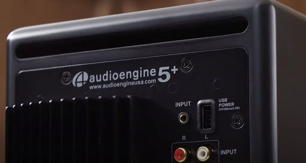 audioengine a5+ bass port