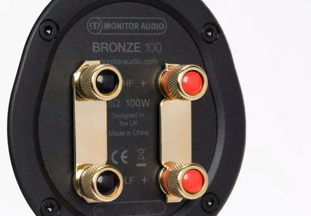 monitor audio bronze 100 binding post