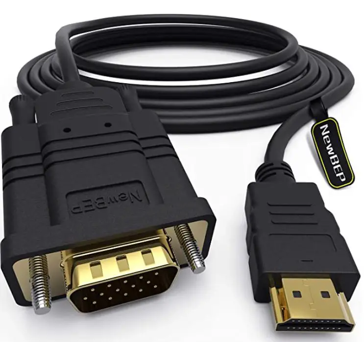  NewBEP VGA to HDMI Cable