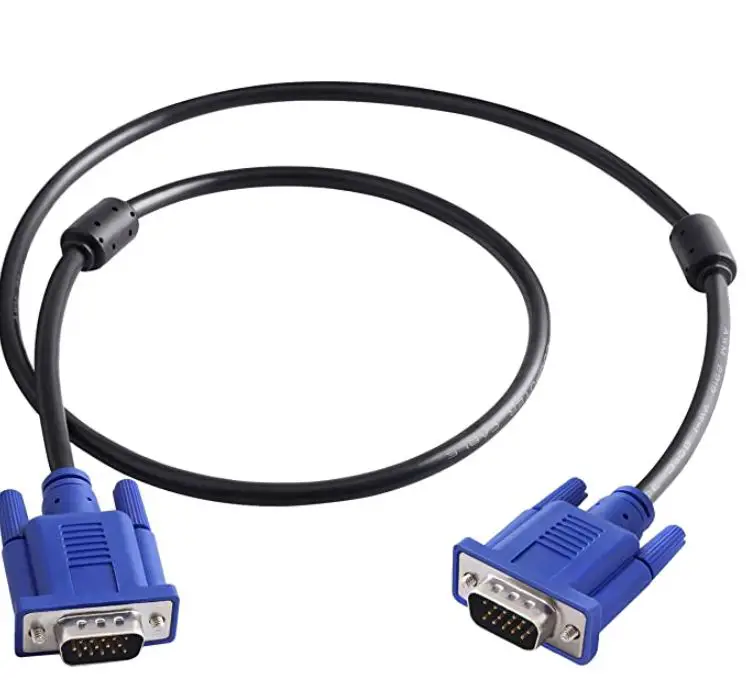 10 Feet/Ft Male VGA to Male VGA Cable Copper  High Resolution For PC/TV  Monitor 