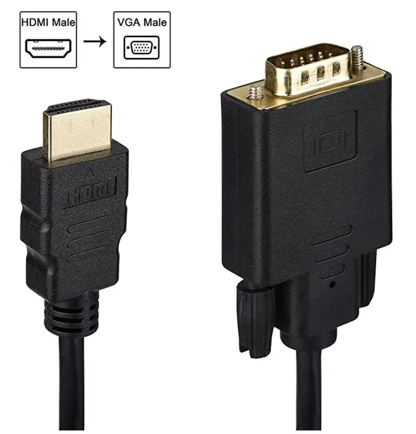 Wonlyus BENFEI Gold-Plated 1080P HDMI to VGA Cable