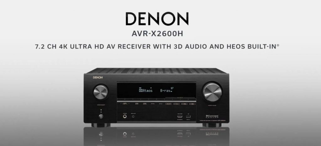Denon AVR-X2600H receiver