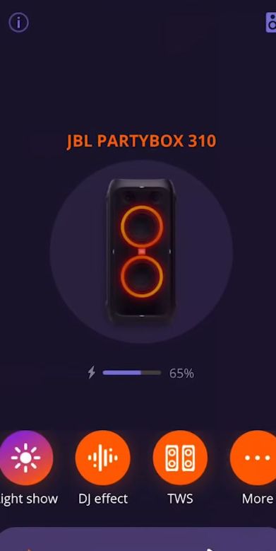JBL Partybox 310 App