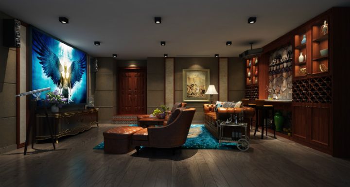 Small Home Theater Room Design 