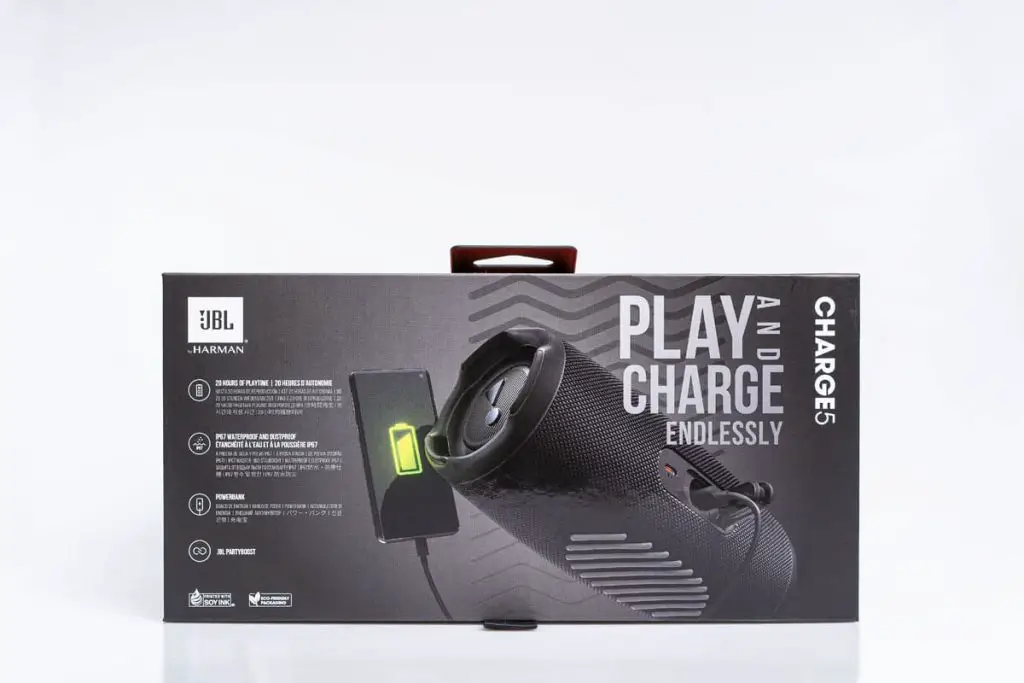 JBL Charge 5 unbox image