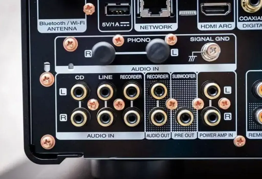 Marantz Model 40n Integrated Stereo Amplifier back 1