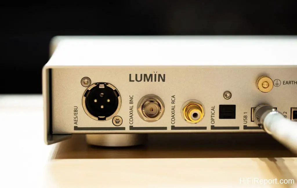 LUMIN U2 Mini digital streamer connection